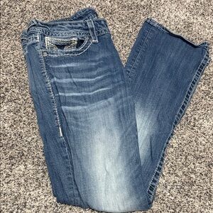 Vigoss Women's Boot Cut Jeans in Blue